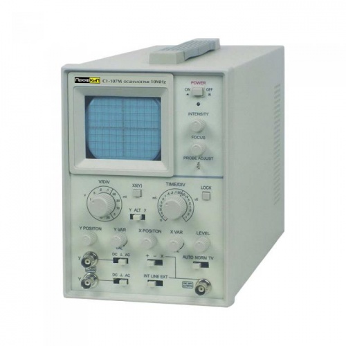 ПрофКиП С1-107М осциллограф универсальный (2 канала, 0 МГц … 10 МГц) фотография 