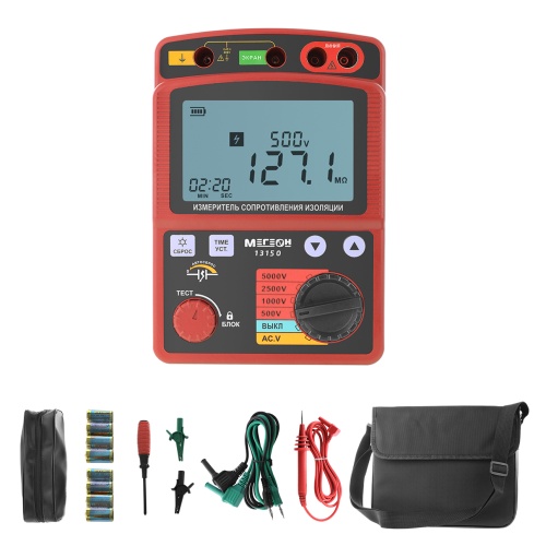 Измеритель сопротивления изоляции МЕГЕОН 13150 - внешний вид фото 14 Измеритель сопротивления изоляции МЕГЕОН 13150 фотография  фото 14