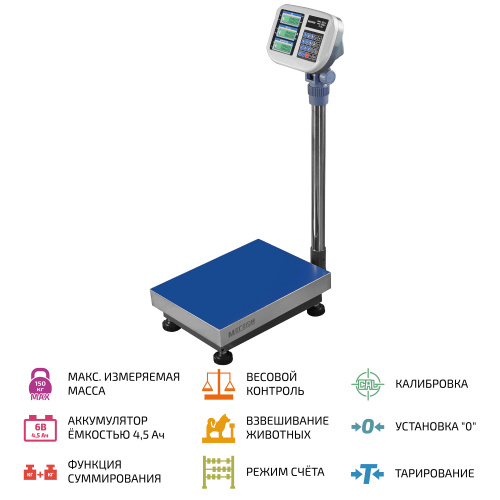 Весы напольные МЕГЕОН 50315W фотография 