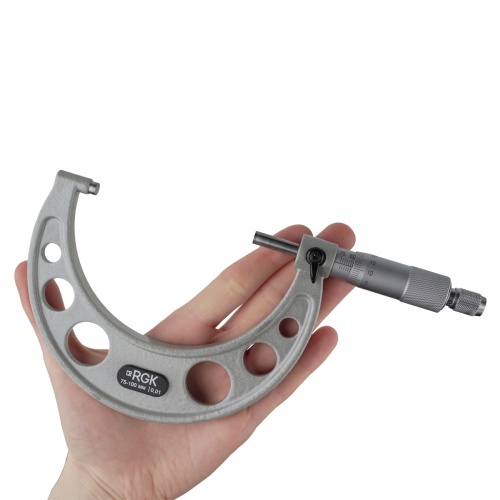 Микрометр RGK MPM-100 с поверкой фотография  фото 3