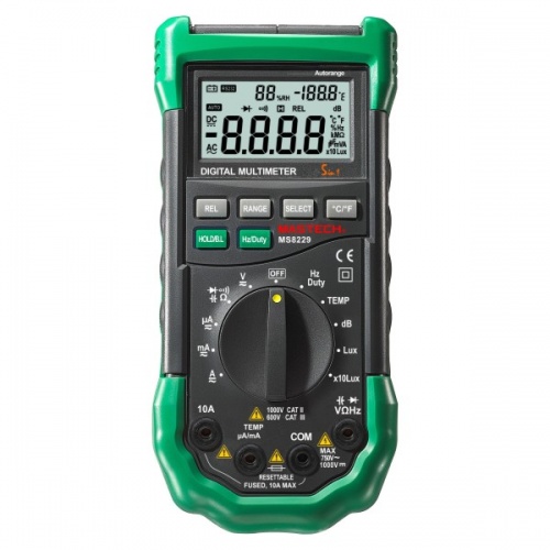 MS8229 цифровой автоматический мультиметр 5 в 1 фотография 