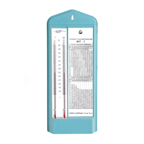ВИТ-2 Гигрометр психрометрический фотография 