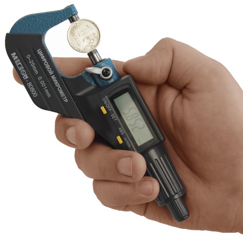 Микрометр цифровой МЕГЕОН 80800 фотография  фото 9