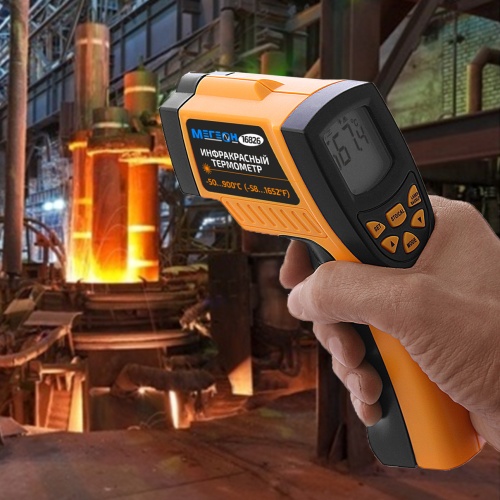 ИК-термометр- пирометр МЕГЕОН 16826 - внешний вид фото 8 ИК-термометр- пирометр МЕГЕОН 16826 фотография фото 8
