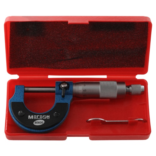 Микрометр механический МЕГЕОН 80600 фотография  фото 11