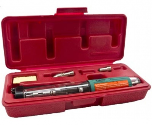 1PK-GS003N Газовый паяльник с набором насадок в футляре Proskit фотография 