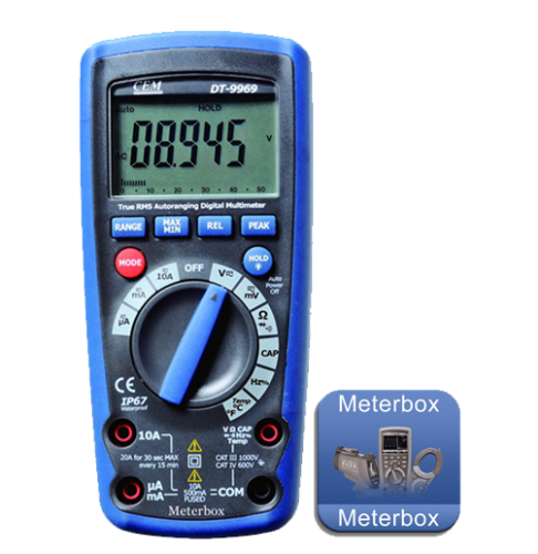 DT-9969 мультиметр - внешний вид DT-9969 мультиметр фотография