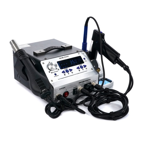 VERDO SE3401 Станция паяльная многофункциональная 4 в 1 фото 9