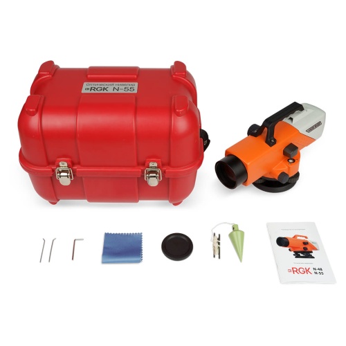 Высокоточный нивелир RGK N-55 с поверкой фотография 