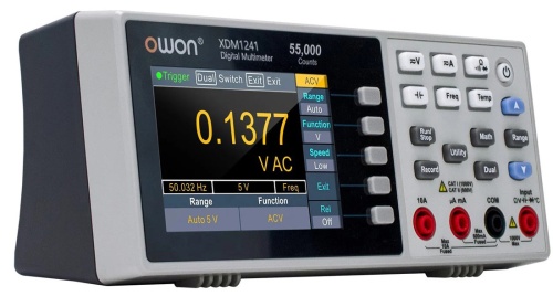 OWON XDM1241 Мультиметр настольный - внешний вид OWON XDM1241 Мультиметр настольный фотография