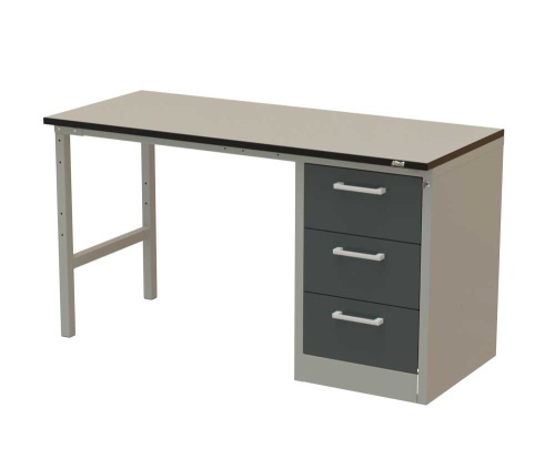 Стол рабочий AKIP SLT-120.70-D3 SOLID с тумбой D3 фотография  фото 2