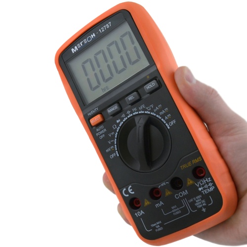 Цифровой мультиметр МЕГЕОН 12787 - внешний вид фото 7 Цифровой мультиметр МЕГЕОН 12787 фотография фото 7