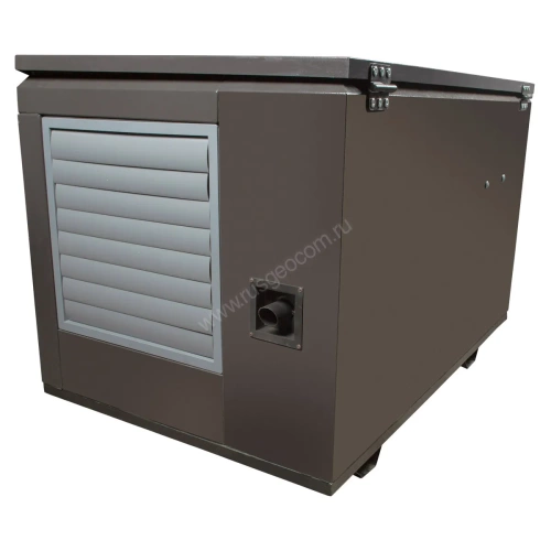 Тихий зимний кожух для генератора 1200 RAL 8019 - внешний вид фото 2 Тихий зимний кожух для генератора 1200 RAL 8019 фотография фото 2