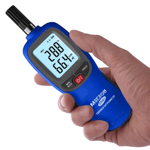 Термогигрометр МЕГЕОН 20067 с Bluetooth - внешний вид фото 6 Термогигрометр МЕГЕОН 20067 с Bluetooth фотография  фото 6