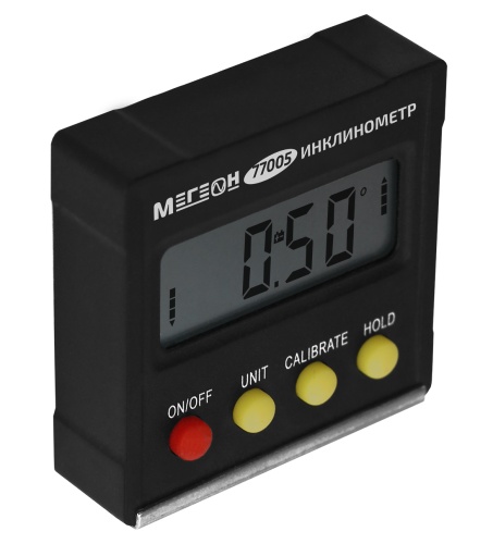 Электронный уровень (Инклинометр) МЕГЕОН 77005 - внешний вид фото 4 Электронный уровень (Инклинометр) МЕГЕОН 77005 фотография фото 4