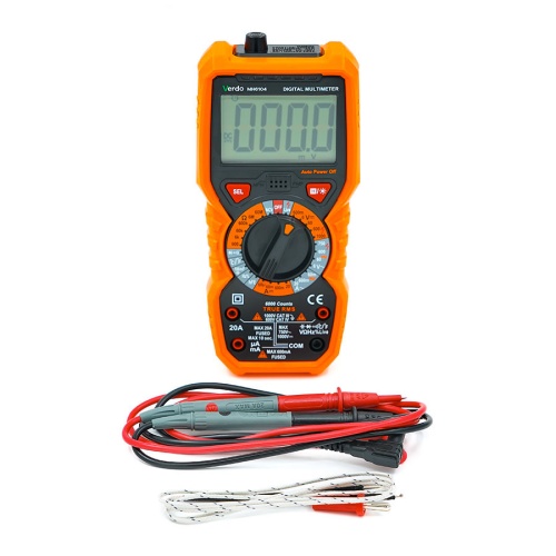 VERDO MH6104 Мультиметр портативный 0,5%, 6000 отсчетов - внешний вид фото 10 VERDO MH6104 Мультиметр портативный 0,5%, 6000 отсчетов фотография фото 10