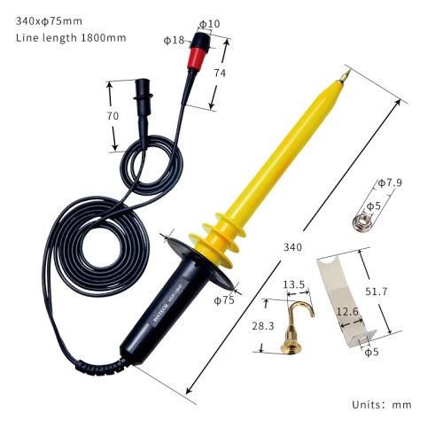 HVP-15HF Высоковольтный пробник - внешний вид фото 3 HVP-15HF Высоковольтный пробник фотография  фото 3