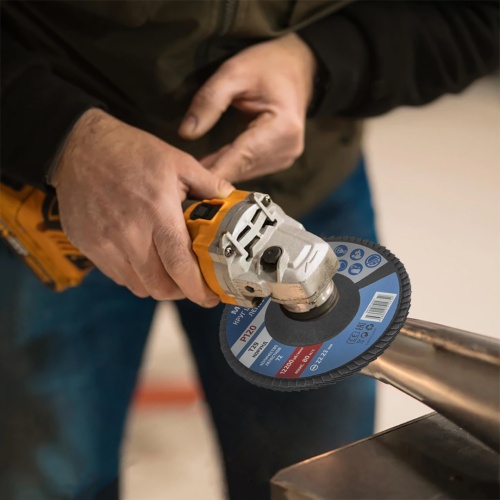 Круг шлифовальный лепестковый комплект МЕГЕОН 61003-10 фотография  фото 11