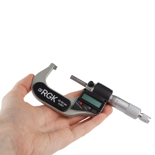 Электронный микрометр RGK MC-50 с калибровкой фотография  фото 3