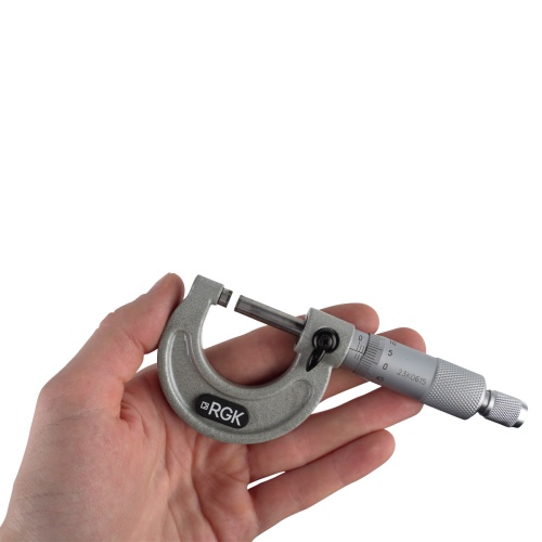 Микрометр RGK MPM-25 с поверкой - внешний вид фото 3 Микрометр RGK MPM-25 с поверкой фотография фото 3