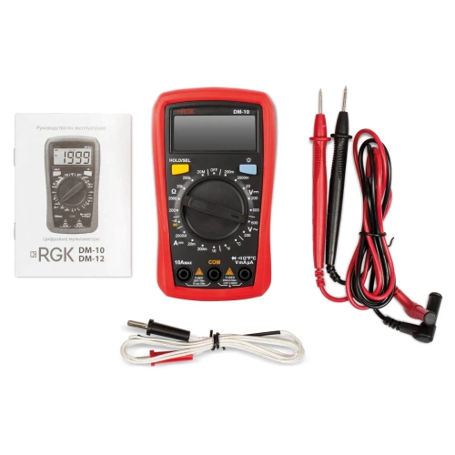 Мультиметр RGK DM-10 фотография  фото 2