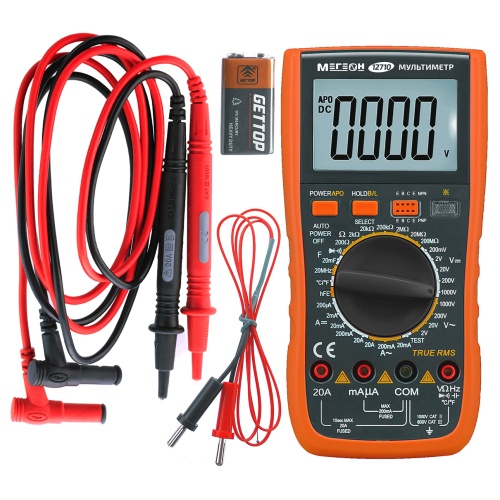 Мультиметр МЕГЕОН 12710 - внешний вид фото 11 Мультиметр МЕГЕОН 12710 фотография  фото 11