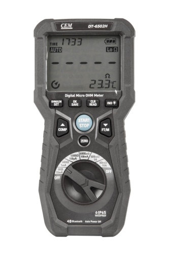 DT-6502H Тестер сопротивления, измеритель длины кабеля - внешний вид DT-6502H Тестер сопротивления, измеритель длины кабеля фотография