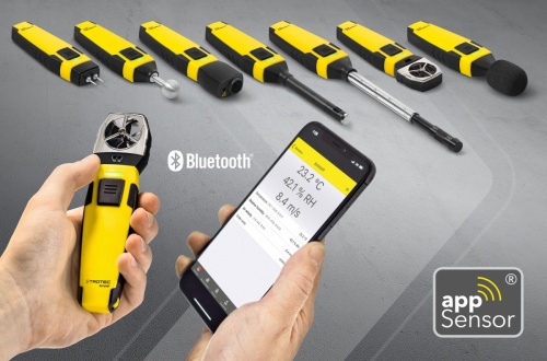 Термоанемометр Trotec BA16WP appSensor с крыльчаткой - внешний вид фото 14 Термоанемометр Trotec BA16WP appSensor с крыльчаткой фотография фото 14