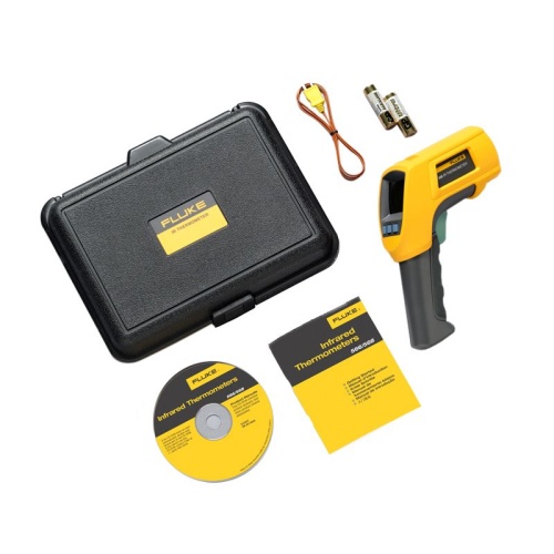 FLUKE 566 Измеритель температуры, пирометр с термопарой - внешний вид фото 5 FLUKE 566 Измеритель температуры, пирометр с термопарой фотография фото 5