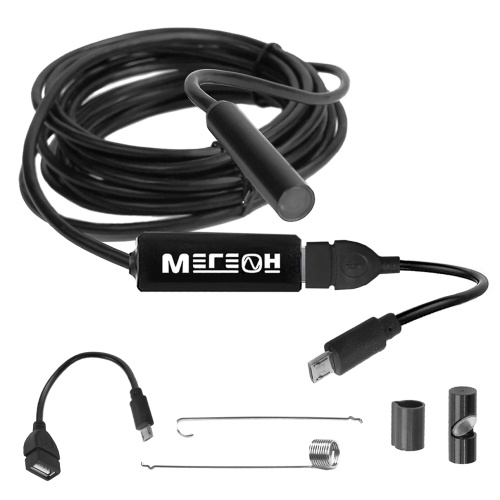 Видеоскоп-Эндоскоп USB 5м МЕГЕОН 33051 фотография  фото 6