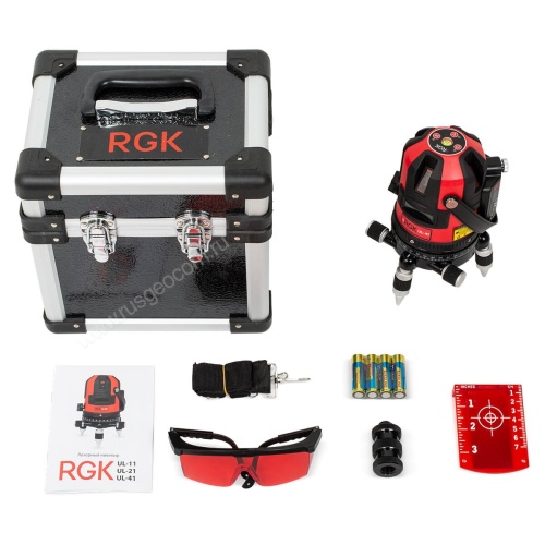 Лазерный уровень RGK UL-41 с калибровкой - внешний вид фото 6 Лазерный уровень RGK UL-41 с калибровкой фотография фото 6