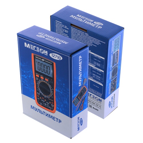 Мультиметр МЕГЕОН 12710 - внешний вид фото 14 Мультиметр МЕГЕОН 12710 фотография  фото 14