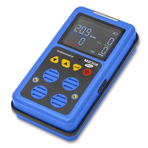 Газоанализатор (комбинированный измеритель 4 в 1) МЕГЕОН 08180 с поверкой фотография  фото 2