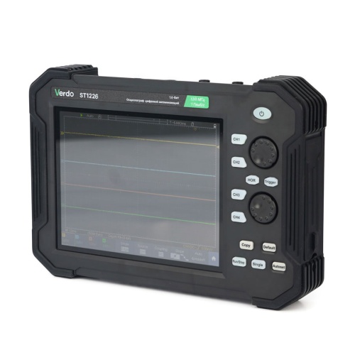 VERDO ST1226 Осциллограф планшетного типа 120 МГц, 2 канала, 14 бит фото 5