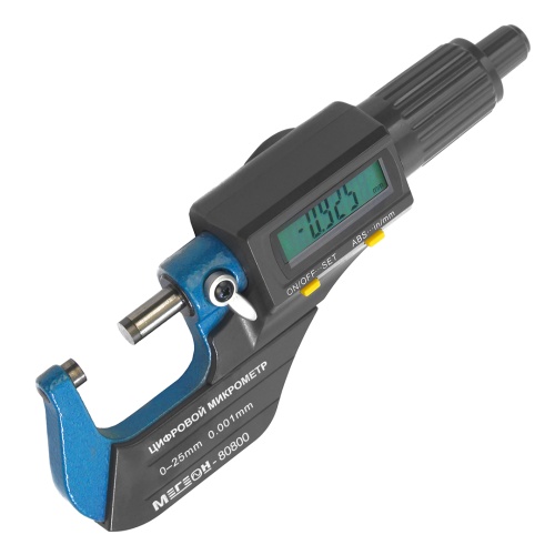 Микрометр цифровой МЕГЕОН 80800 фотография  фото 3