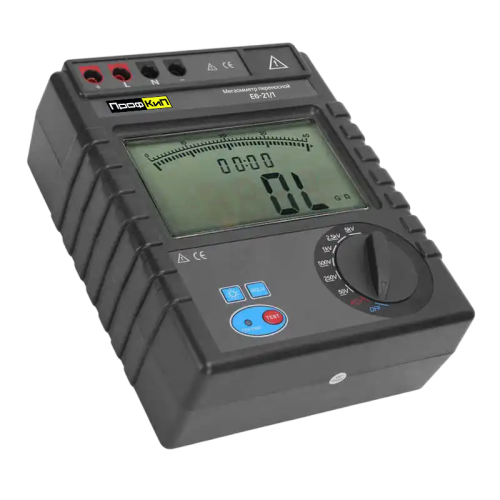 ПрофКиП Е6-21/1 мегаомметр цифровой (50В ... 5000В) фотография 