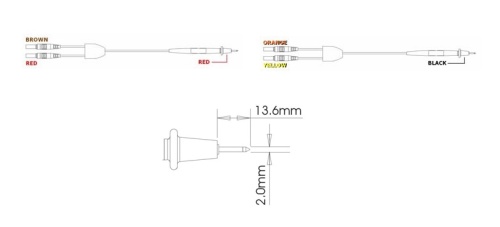 Опция 08 измерительные кабели для 4-проводных измерений - внешний вид фото 3 Опция 08 измерительные кабели для 4-проводных измерений фотография фото 3