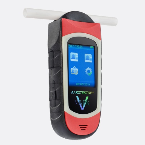 Алкотектор Mark V, алкометр с электрохимическим датчиком фотография  фото 7