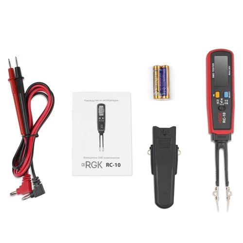 Тестер RLC (SMD) компонентов RGK RC-10 фотография  фото 2