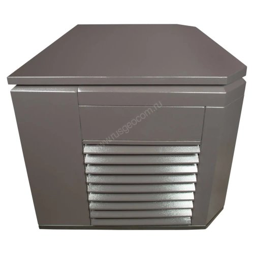 Тихий летний кожух для генератора 1200 RAL 8019 - внешний вид фото 2 Тихий летний кожух для генератора 1200 RAL 8019 фотография фото 2