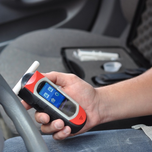 Алкотектор Mark V, алкометр с электрохимическим датчиком фотография  фото 14