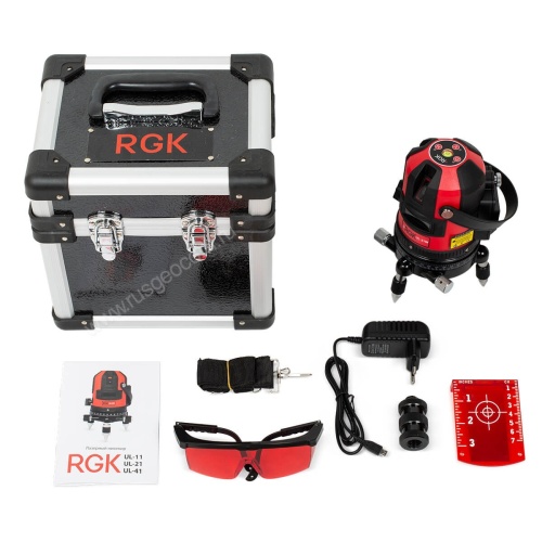 Лазерный уровень RGK UL-21W с калибровкой - внешний вид фото 7 Лазерный уровень RGK UL-21W с калибровкой фотография фото 7