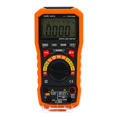VERDO MH6134 Мультиметр портативный 0,7%, 6000 отсчетов - внешний вид VERDO MH6134 Мультиметр портативный 0,7%, 6000 отсчетов фотография