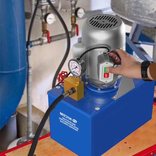 Электрический опрессовочный насос МЕГЕОН 981170 фотография  фото 9