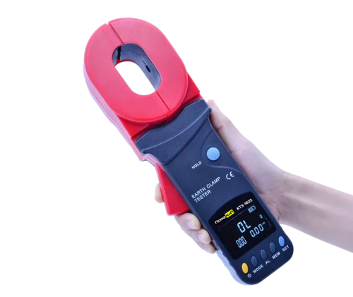 ПрофКиП КТЗ-1622 клещи токовые-измерители сопротивления заземления - внешний вид ПрофКиП КТЗ-1622 клещи токовые-измерители сопротивления заземления фотография