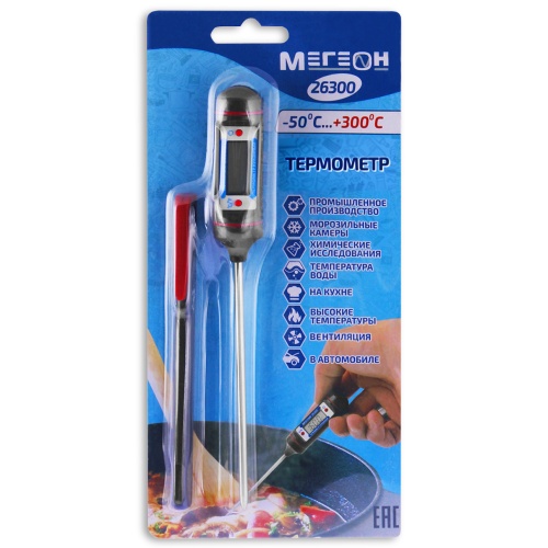 Термометр МЕГЕОН 26300 - внешний вид фото 7 Термометр МЕГЕОН 26300 фотография фото 7