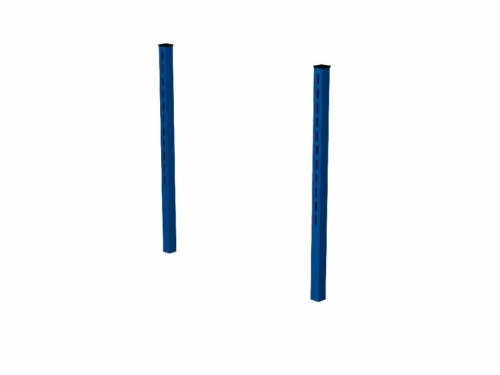 Стойки перфорированные для тележки фотография 