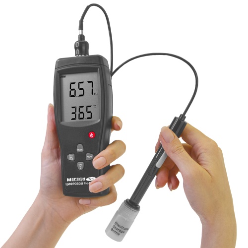 Цифровой рН-метр МЕГЕОН 17210 - внешний вид фото 10 Цифровой рН-метр МЕГЕОН 17210 фотография фото 10