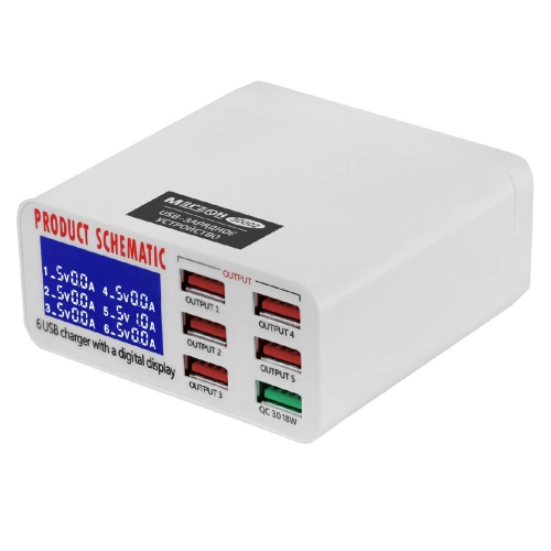 USB- зарядное устройство МЕГЕОН 30002 - внешний вид фото 3 USB- зарядное устройство МЕГЕОН 30002 фотография фото 3