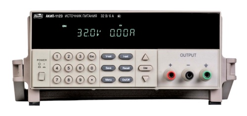 Источник питания Источник питания постоянного тока АКИП-1123 - внешний вид фото 2 Источник питания Источник питания постоянного тока АКИП-1123 фотография фото 2